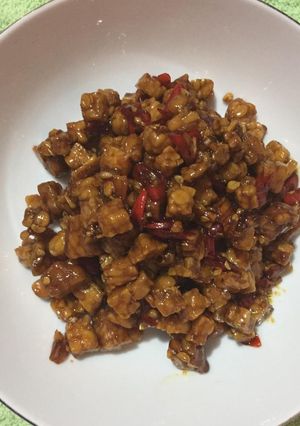 Foto resep Tempe orek kering| Bekel suami
