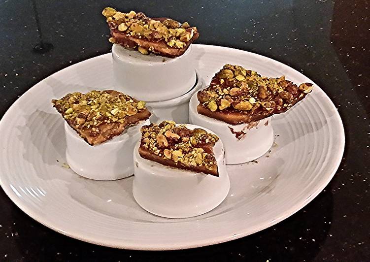 Steps to Make Homemade Pistachio Toffee