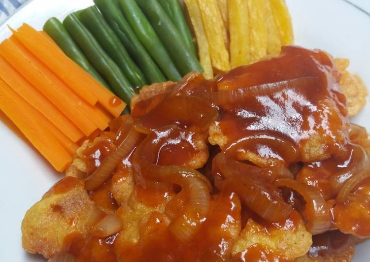 Bagaimana Membuat Bistik Ayam, Bisa Manjain Lidah