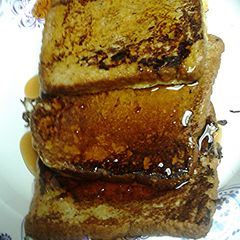 A picture of Skye's French toast.