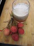 Litchi gulkand juice