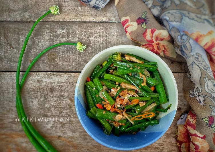 Resep Oseng Pedas Daun Bawang Anti Gagal