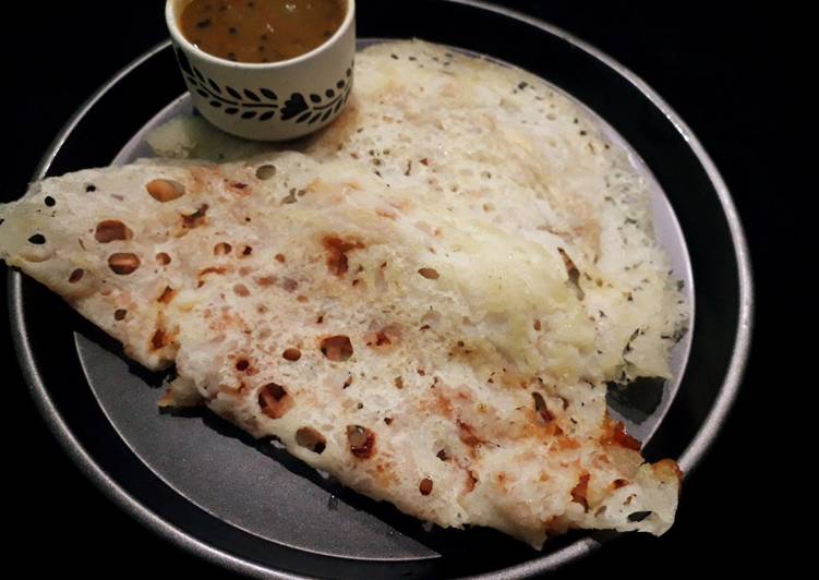 Steps to Make Any-night-of-the-week Neer schezwan dosa