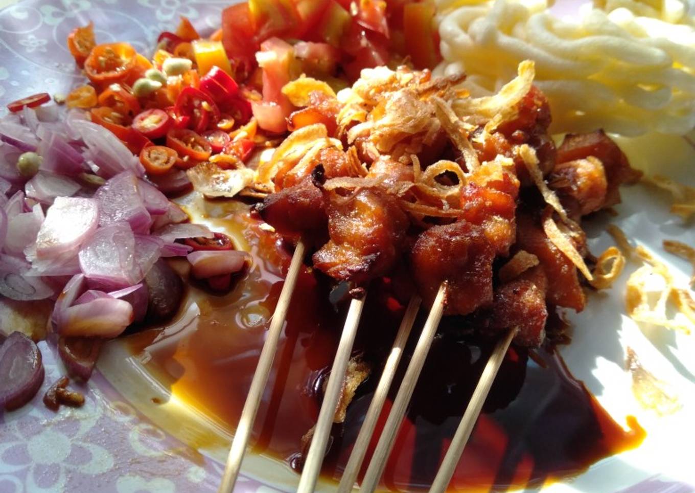 Sate ayam Bumbu kecap easy enak