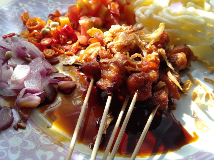 Wajib coba! Resep bikin Sate ayam Bumbu kecap easy enak yang sedap