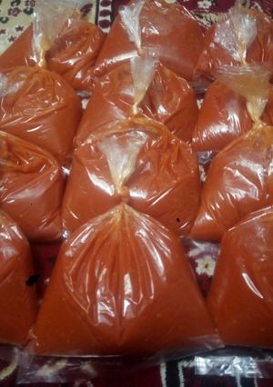 صورة لوصفة تفريز الطماطم... البندورة 😍🍅