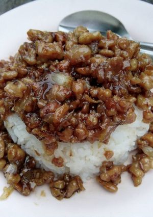 รูปของ ผัดหมูสับหวาน😋🍴