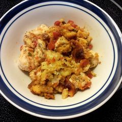 A picture of Chicken Bruschetta Bake.