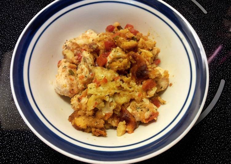 Recipe of Favorite Chicken Bruschetta Bake