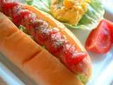 curry hot dog