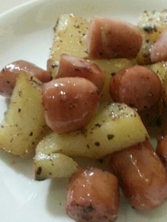 Recipe Easy Stir-Fried Sausage and Potato the Delicious Delicious