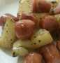 Recipe Easy Stir-Fried Sausage and Potato the  Makes Drooling So Delicious