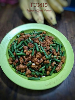 Foto resep Tumis Tempe Kacang Panjang