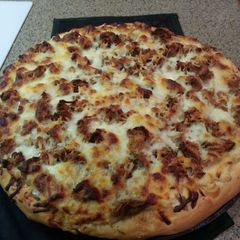 Turkey Day Pizza A picture of Turkey Day Pizza.