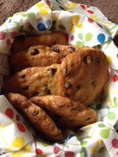 A picture of Sweet Chocolate Chip Cookies.