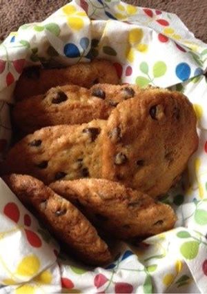 A picture of Sweet Chocolate Chip Cookies.