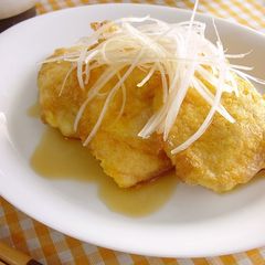 A picture of Chicken Breast Piccata with Refreshing Ponzu.
