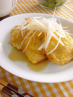 A picture of Chicken Breast Piccata with Refreshing Ponzu.