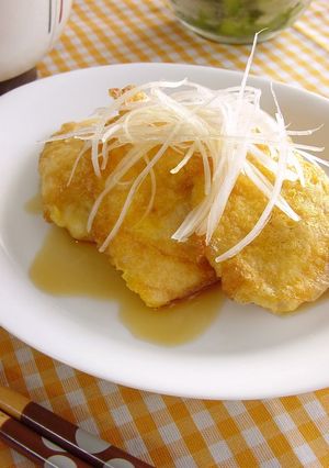 A picture of Chicken Breast Piccata with Refreshing Ponzu.