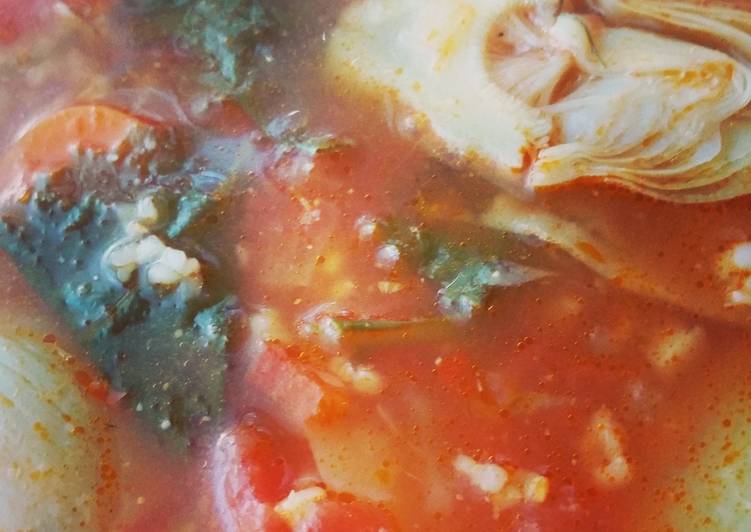 Recipe of Award-winning Tomato Vegetable Soup