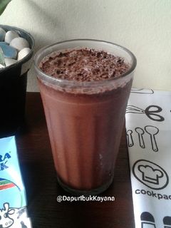 Foto resep 334. Susu Coklat Kocok (Chocolate Milk Shake) ala Cafe