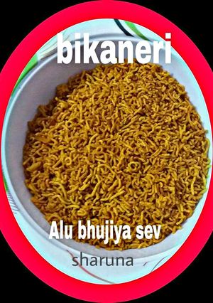A picture of Aloo Bhujiya Sev.
