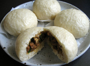 A picture of Vegan Nikuman (Soy Protein Buns).