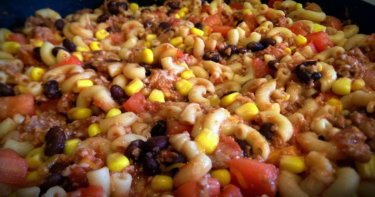 One Pot Mexican Skillet Pasta Recipe By Erica Cookpad