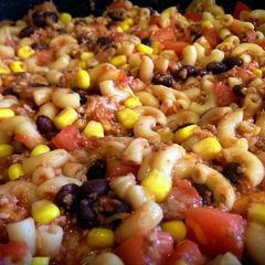 A picture of One Pot Mexican Skillet Pasta.