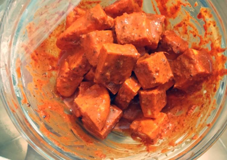 Recipe of Ultimate Paneer tikka (cottage cheese)