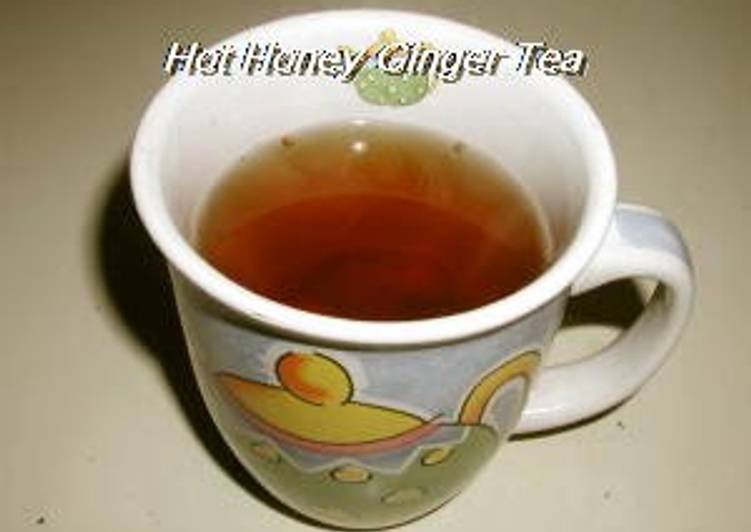 Hot Honey Ginger Tea