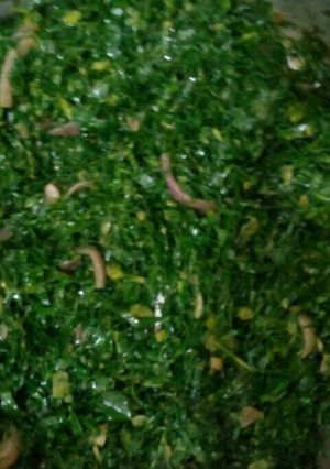 A picture of Fried Sukumawiki.