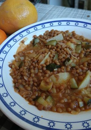 Una foto de 🍲Lentejas de Verduras🍲