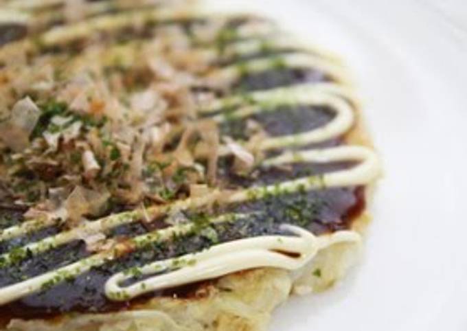 Ultra-Healthy No-Flour Okonomiyaki Recipe