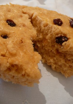 A picture of Made in the Microwave! Super Easy Brown Sugar Steamed Bread.