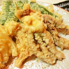 A picture of Squid Tentacle Tempura.