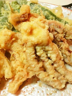 A picture of Squid Tentacle Tempura.