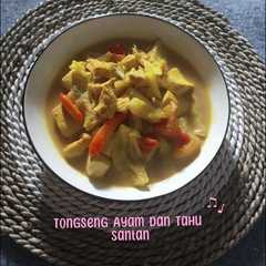 Tongseng Ayam dan Tahu Santan-レシピのメイン写真