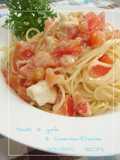 Tomato and Camembert Cheese Pasta