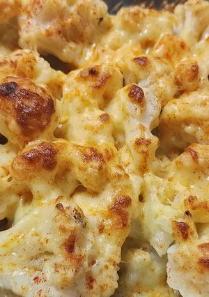 Una foto de Coliflor gratinado 🧀