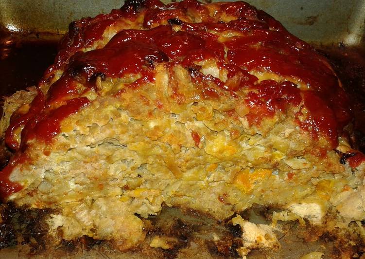 Recipe of Delicious Turkey Meatloaf