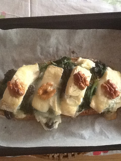 Una foto de Tosta de espinacas para compartir