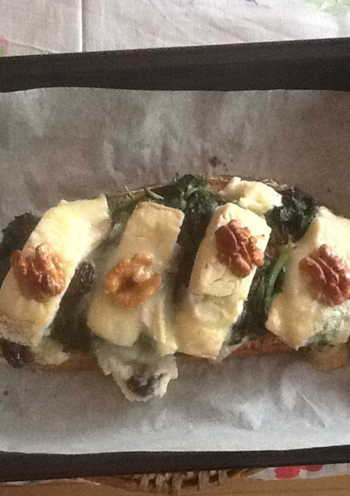 Una foto de Tosta de espinacas para compartir