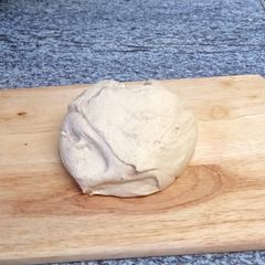 A picture of 10 minute pizza dough!.