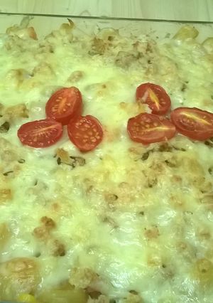A picture of Tuna Pasta Bake.