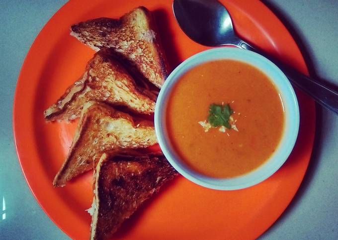 Indian Style Creamy Tomato Soup