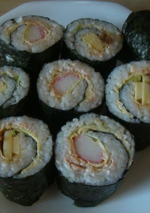 A picture of Roll 'Em Up! Nori Seaweed Rolls.