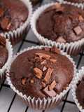 Double Chocolate Chunk Muffins