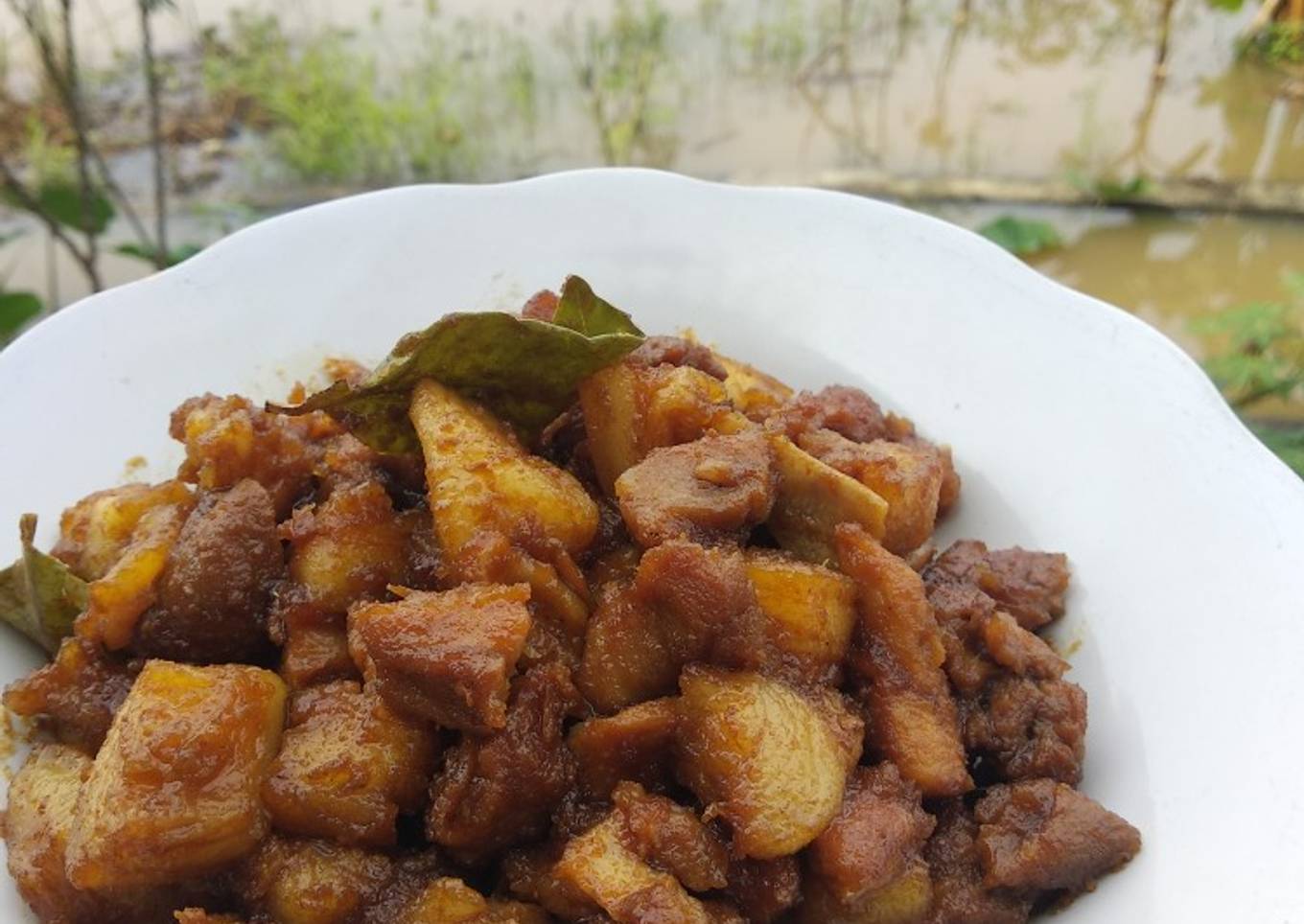 Soy Sauce Pork (non halal)