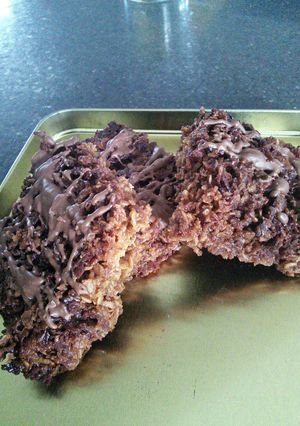 A picture of Chocolate Flapjacks.